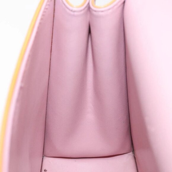 LOUIS VUITTON Vernis Spring Street Hand Bag Marshmallow Pink M91033 Auth BD1853 - Picture 12 of 16